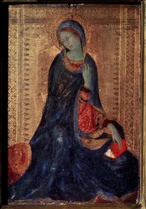 Szűz Angyali üdvözlet, c1340-c1344 alkotó: Simone Martini