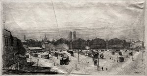 Vasútállomás, 1883.