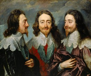 I. Károly, Anglia királya 1600-1649, a Three Angles The Triple Portré című filmből, 1636.