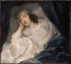 Venetia, Lady Digby, a halálos ágyán
