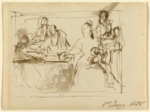 Családi Csoport alkotó: Sir David Wilkie