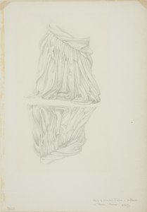 Draped Figure and Reflection, a Mirror of Venus című tanulmány alkotó: Sir Edward Burne Jones