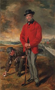 John Whyte-Melville portréja, Bennochy és Strathkinness 1797-1883 alkotó: Sir Francis Grant