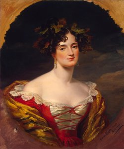 Szófia Kisseleff grófnő portréja 1801-1875, sz. Potocka, 1831.