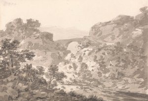 Híd a patak felett, Észak-Wales