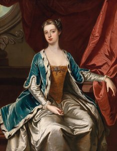 Lady Mary Wortley Montagu portréja 1689-1762. alkotó: Sir Gotfrey Kneller