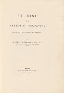 Rézkarc és mezzotinta gravírozás előadások Oxfordban