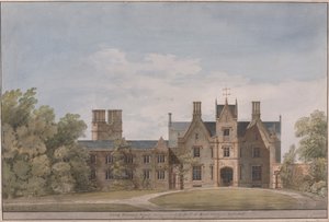 Lilleshall, Shropshire: Északi bejárati front