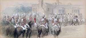 „Mounted Escort at St James