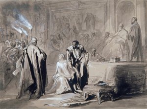 „Othello és Desdemona a szenátus előtt”, 1847.