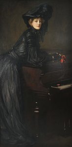 Polimnia, 1909. alkotó: Sir John Lavery