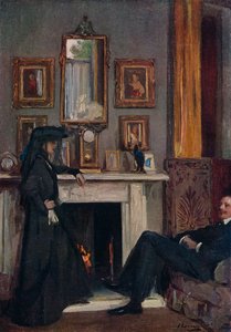 A szürke rajzszoba, Tanger, 1911, 1914 alkotó: Sir John Lavery