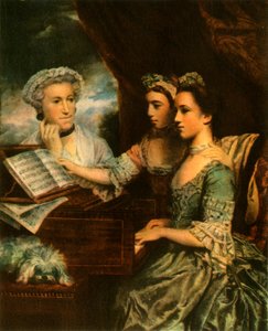 Paine asszony és lányai, c1767, 1942. alkotó: Sir Joshua Reynolds