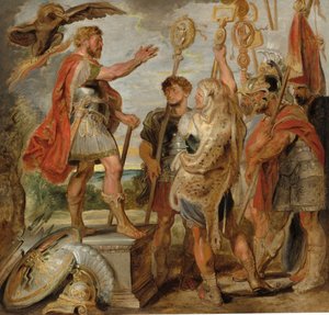 Decius Mus a légiókhoz szól