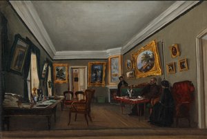 Alexander Sukhovo-Kobylin szerző tanulmánya Moszkvában, 1850-es évek alkotó: Sofia Vasilyevna Sukhovo-Kobylina
