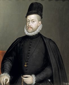 Fülöp 1527-1598, spanyol és portugál király portréja, 1565