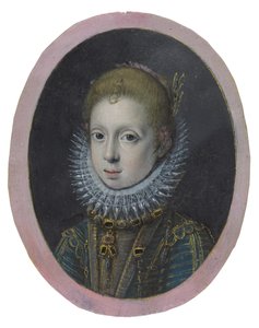 Egy nemesi családból származó lány portréja, 1532-1625 körül (akvarell és testszín) alkotó: Sofonisba Anguissola