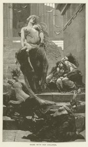 Niobe a gyerekeivel