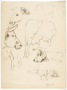 Tehenek alkotó: Solon H. Borglum