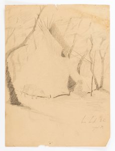 Crow Creek, S.D. alkotó: Solon H. Borglum