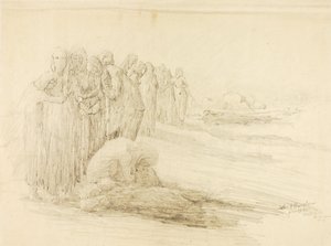 Gyászoló alkotó: Solon H. Borglum
