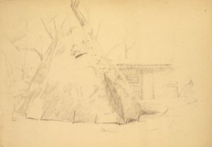 Teepee alkotó: Solon H. Borglum