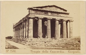 A Concord templom. Girgenti.