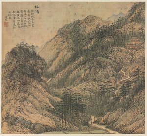 Xianding Halhatatlanok csúcsa, 1500-as évek. alkotó: Song Xu