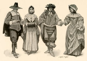 1620-1670, 1903, 1937 közötti ruházat.