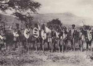 Kafir Warriors (f/w fotó) alkotó: South African Photographer