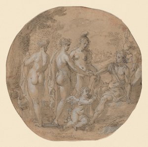 A párizsi ítélet alkotó: South German 17th Century