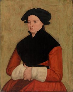 Egy nő portréja alkotó: South German master
