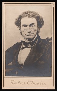 Rufus Choate portréja 1799-1859, 1859 előtt. alkotó: Southworth and Hawes