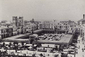 Cádiz: Plaza de Abastos (f/w fotó)