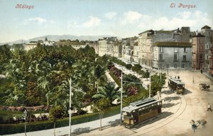 El Parque, Malaga (színes fotó)