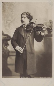 Pablo de Sarasate spanyol hegedűművész és zeneszerző