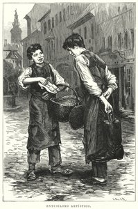 Művészi lelkesedés (litho) alkotó: Spanish School