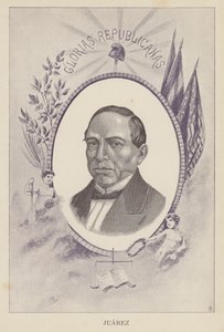 Benito Juarez, mexikói ügyvéd és politikus alkotó: Spanish School