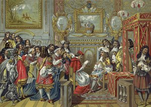 XIV. Lajos francia kabinet alkotó: Spanish School