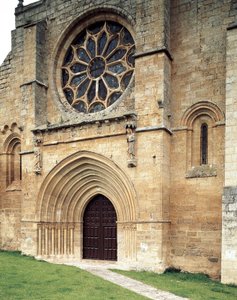 Santa Maria del Manzano kollégiumi templom, Castrojeriz, Burgos, Spanyolország alkotó: Spanish School