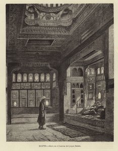 Egyiptom – Szadat sejk háremje alkotó: Spanish School