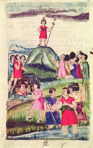 Manco Capac illusztrációja: „A perui inka királyok története és királyi genealógiája, tetteik, szokásaik, jelmezeik és kormányzásuk” (Codice Murua) alkotó: Spanish School