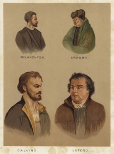 A keresztény reformáció fontos személyiségei alkotó: Spanish School