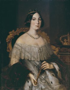 Izabella, Spanyolország királynője (olaj, vászon) alkotó: Spanish School