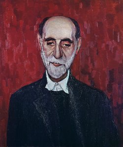 Juan Ramon Jimenez portréja (Moguer alkotó: Spanish School