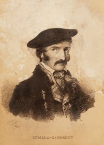 Tomas ZumalaCarregui (1788-1835) portréja, a spanyol hadjárat vagy a szabadságharc és az első karlista háború szereplője (metszet) alkotó: Spanish School