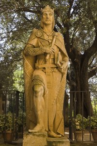 Alfonso X El Sabio szobra