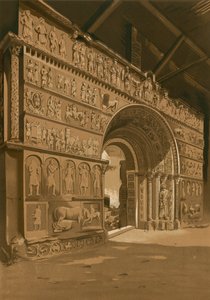 A Santa Maria de Ripoll diadalíve alkotó: Spanish School