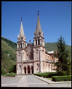 Kilátás a Bazilikára alkotó: Spanish School