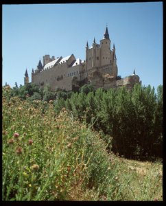 Kilátás az Alcazarra alkotó: Spanish School
